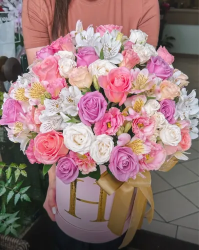 Box personalizado de flores 