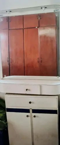 Frente completa para salão com gavetas e portas