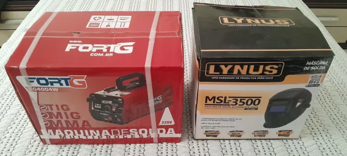 Máquina de Solda mig sem gás 140A