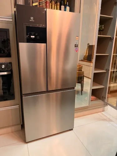 Geladeira Electrolux inox