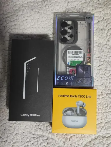 Samsung Galaxy S25 Ultra - 256GB - Titânio Cinza + Capinha + Fone Bluetooth