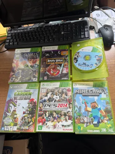 LOTE DE 6 JOGOS ORIGINAIS FUNCIONANDO(ENVIO OLX PAY)