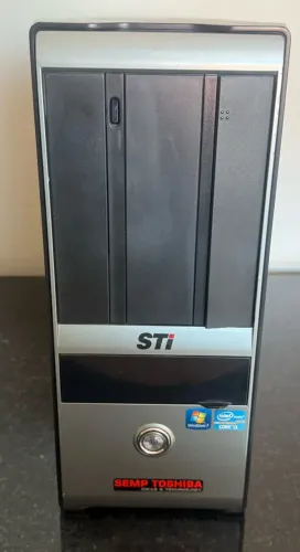 Desktop Empresarial STi Intel Core i3 3.30Ghz, 6GB, 120SSD + HD 320GB Com Garantia