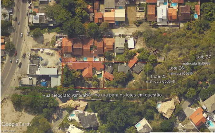 Procuro incorporadora para área de 1500 m² na entrada de Camboinhas