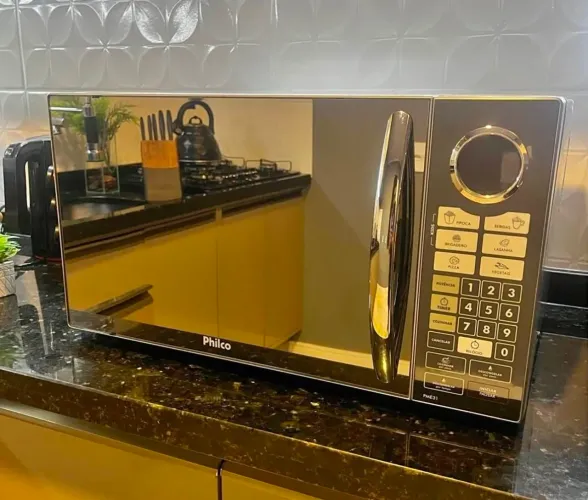 Microondas Espelhado 34l