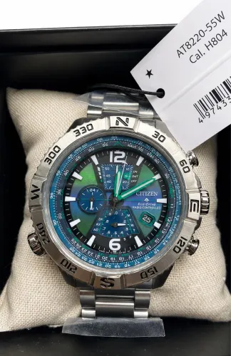 CITIZEN AT8220-55W Promaster Navihawk A-T Chronograph? NOVO E SEM USO