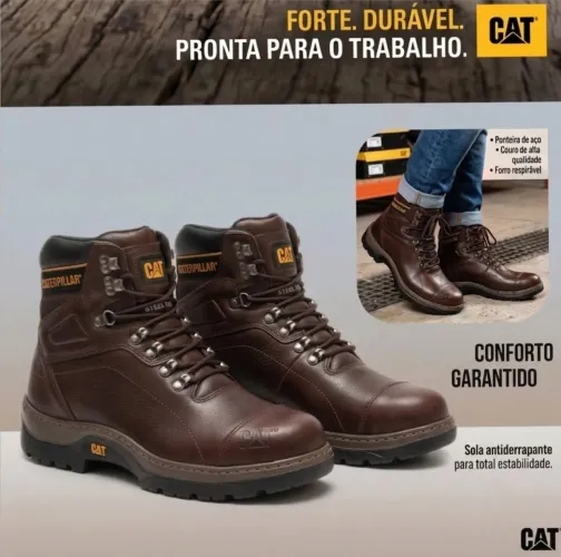 Bota Trilha Couro Legítimo