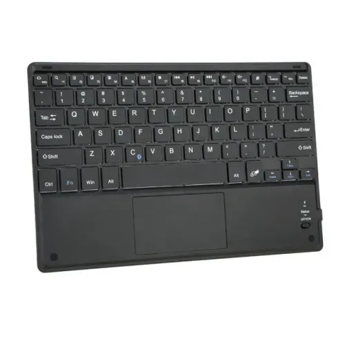 Teclado Bluetooth Sem Fio Com Touchpad(Mouse) P/ Tablets Samsung e Ipads