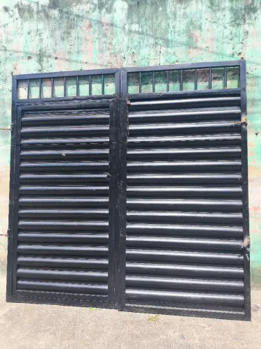 PORTÃO DE METALON COMPLETO LARGURA 220 X 210 ALTURA <br>R$ 1.000,00