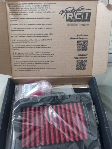 Filtro esportivo RCI