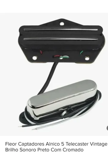 Captador para guitarra telecaster troco 