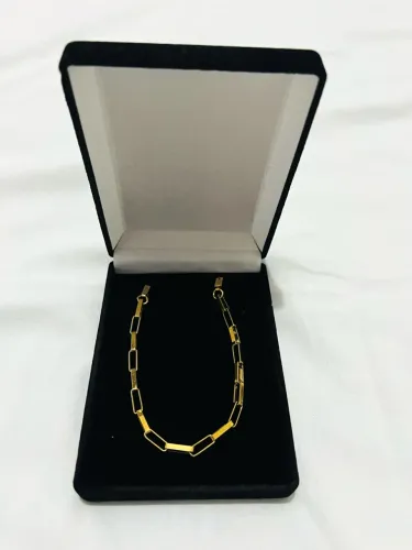 Pulseira modelo Cartier alongado BANAHADA a ouro 18k
