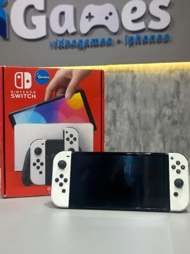 Nintendo Switch Oled Desb + 20 Jogos | Loja Física iGames