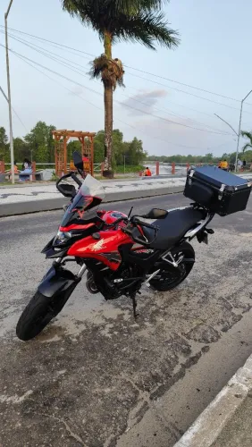 CB 500 x! Moto muito bem cuidada!