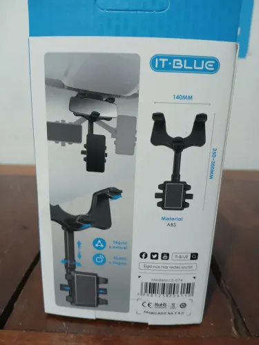 Suporte veicular para celular fixado no espelho central / MEGA PROMOÇÃO