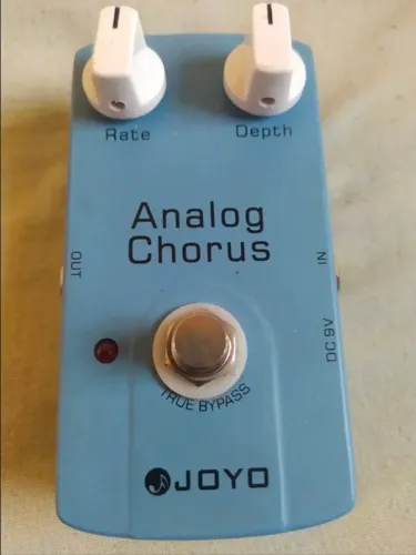 Pedal Chorus Analogue Joyo novo na caixa 