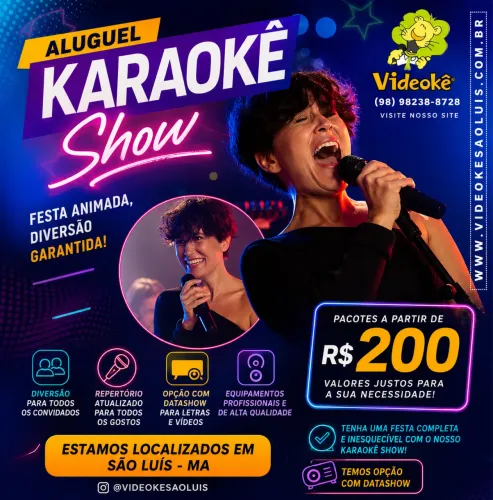Aluguel de Karaokê / Videoke