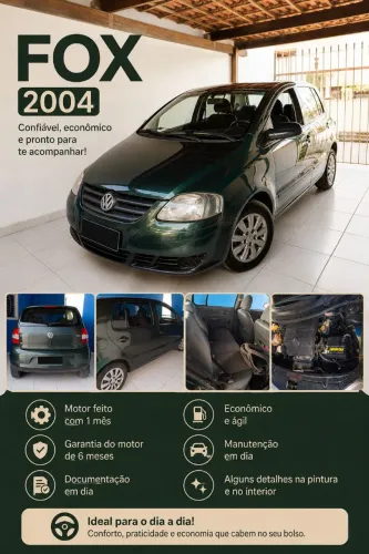 Volkswagen Fox Plus 1.0mi/ 1.0mi Total Flex 8V 4P 2004