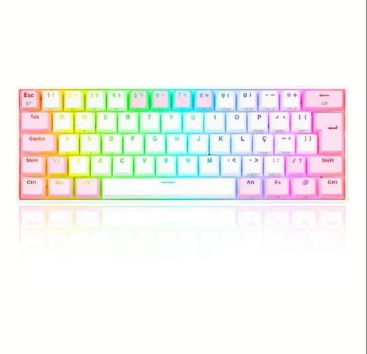 Teclado mecânico redragon draconic