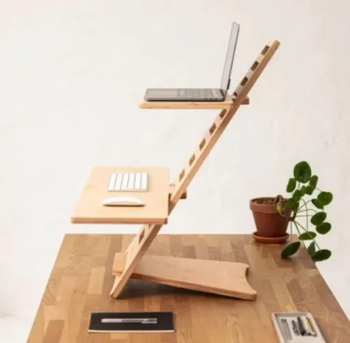 Suporte Standing Desk para Notebook ? altura ajustável até 71 cm