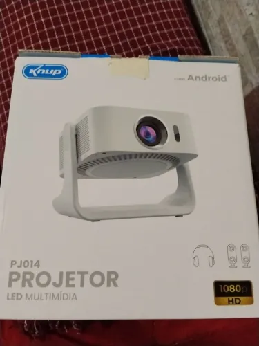 PROJETOR KNUP PJ014 LED MULTIMÍDIA - ESTADO DE CONSERVAÇÃO IMPECÁVEL!