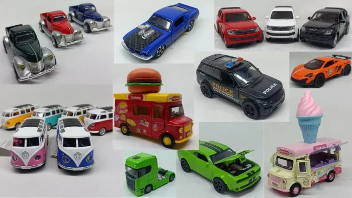 Carrinhos de Metal 25,00