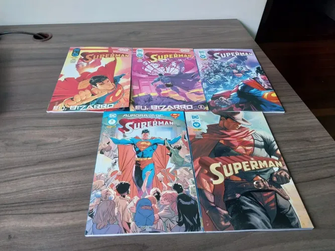 HQ SUPERMAN - AURORA DC , JOSHUA WILLIAMSON COLEÇÃO COMPLETA VOL 1 AO 24 PANINI