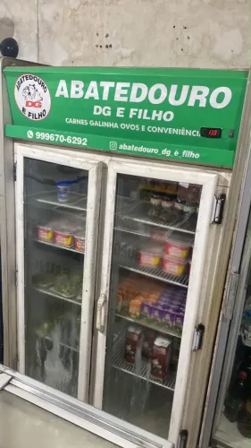 Expositor vertical de frios