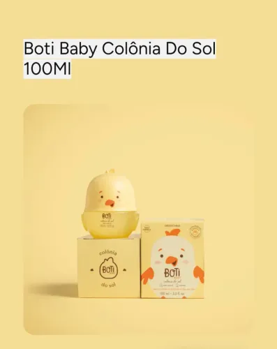 Boti Baby Colônia do Sol 100ml