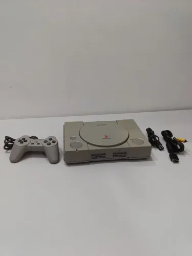 Vendo Console Sony Ps1 Fat com Picostation 128Gb Cheio de jogo Semi novo 