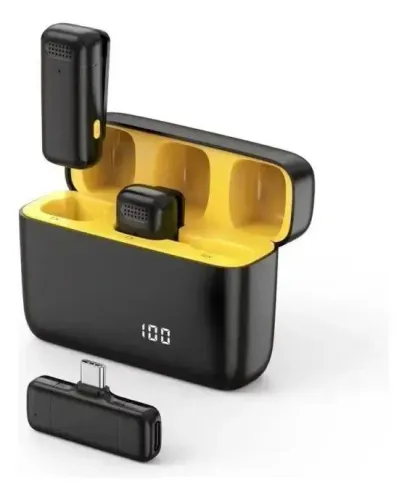 Microfone lapela lavalier Android tipo c /IOS