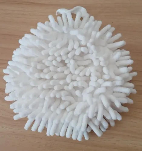 Toalha Bola Felpuda Branca | Ultra Absorvente | Decoração Criativa