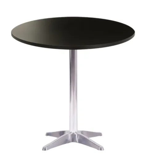 mesa redonda diam de 720 cm base de aluminio para bares cozinha