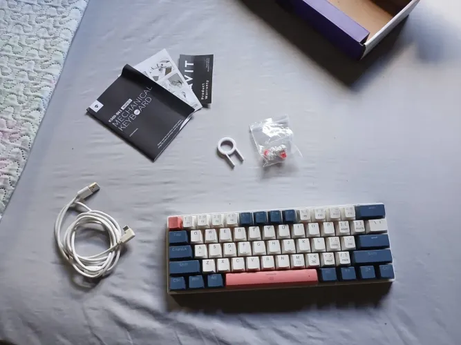 KIT GAMER COMPLETO - TECLADO MECÂNICO + HEADSET + MOUSE | R$ 280