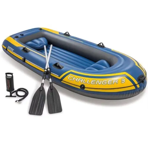 Bote inflavel com acessórios