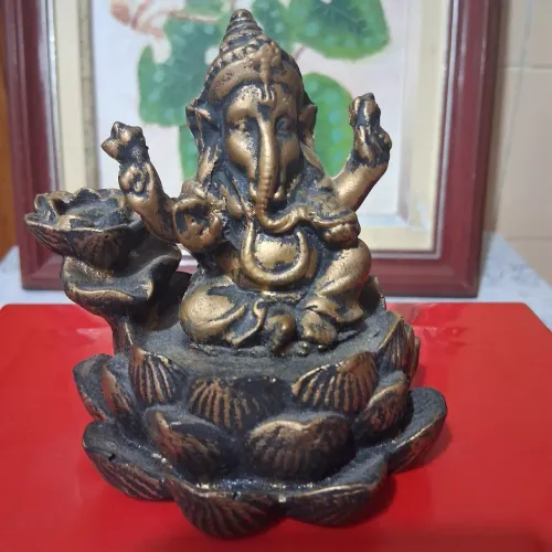 Incensario cascata Ganesha Flor de Lotus..
