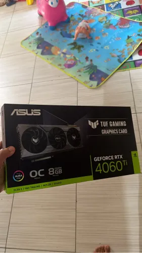 Placa de vídeo RTX 4060ti 8gb Tuf Oc