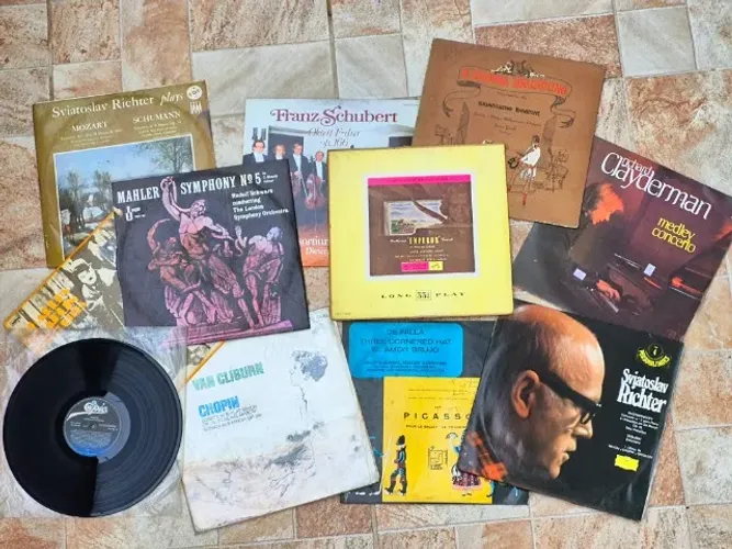 Lote LP's Discos de Vinil de Músicas Clássica (11 UNIDADES)
