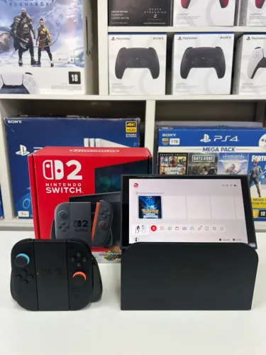 Switch 2 em estado de novo - garantia ate 07/04/2026 - 3.599,00 no dinheiro (especie) pego