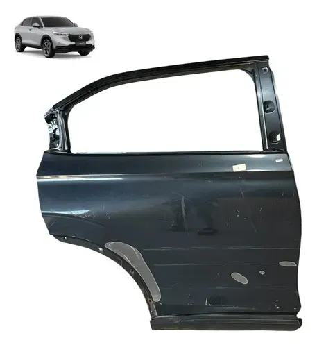 Porta Hr-v 2023 2024 2025 Traseira Direita Original Traseira Direito Preto