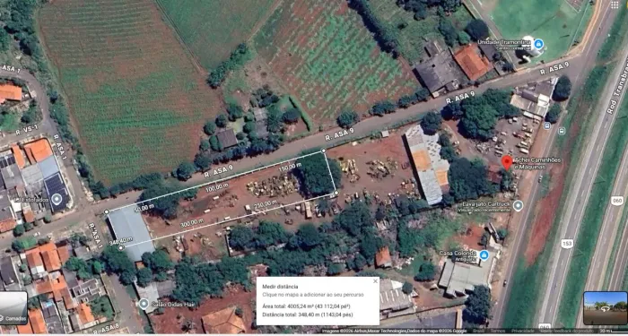 Área Comercial para Locação às Margens da BR-153 - 4.005,24m2