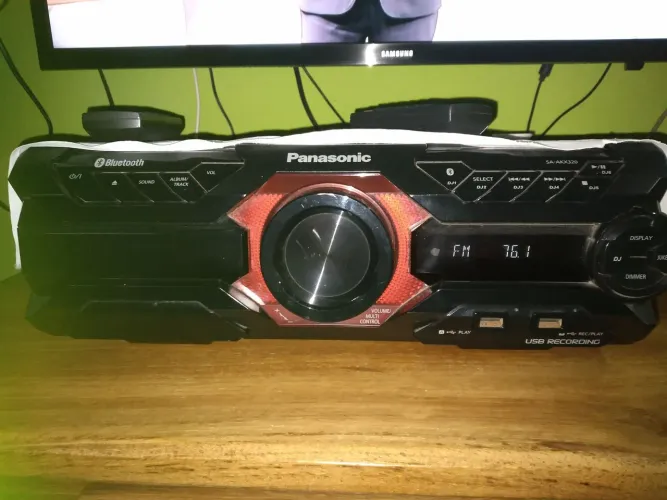 Aparelho de som panasonic 450 wtts