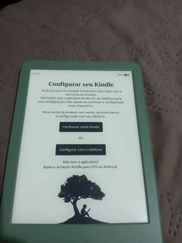 Kindle 16GB (Geração mais recente).