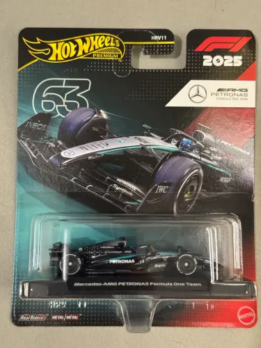 Hot Wheels Formula 1 Premium 2025 Mercedes Petronas #63
