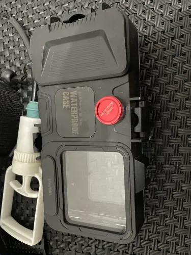 Case a prova d?água mergulho para Iphone + brindes