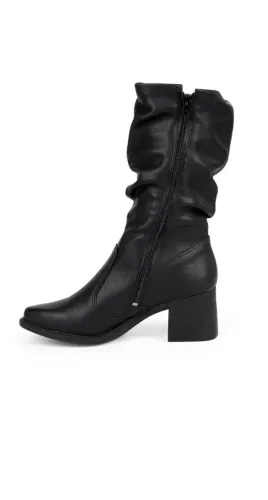 Vendo bota MISSISSIPI de cano médio com salto!