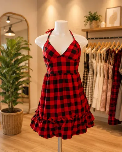 Vestidos Xadrez