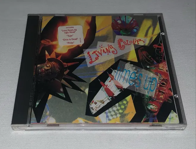 Cd Living Colour Time?s Up raridade impecável