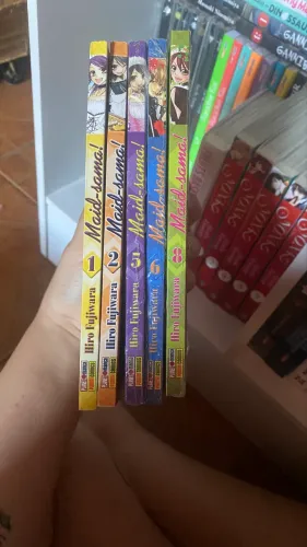 Maid Sama 1,2 ( 5, 6 e 8 lacrados)