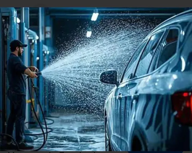 Vaga para lavador de veículo